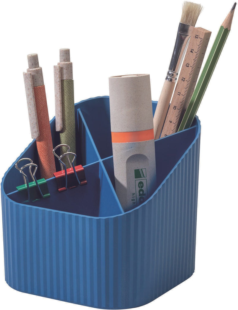 HAN Stiftehalter 11,1 x 11,1 x 10,5 cm blau