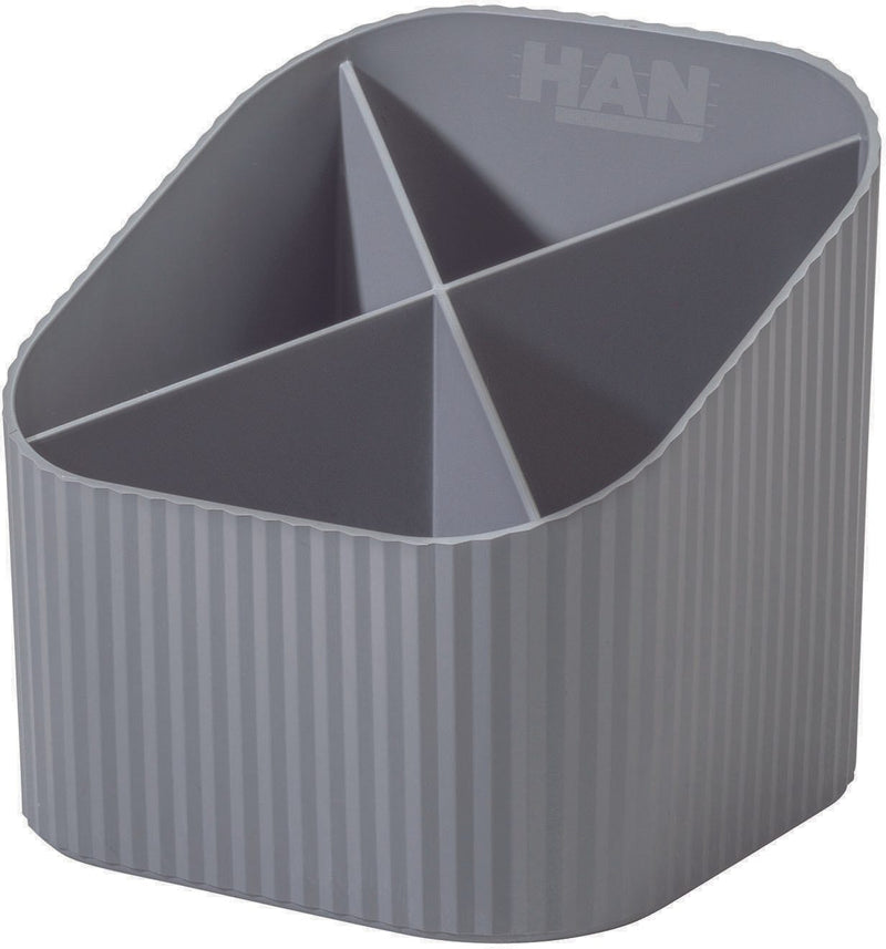 HAN Stiftehalter 11,1 x 11,1 x 10,5 cm grau