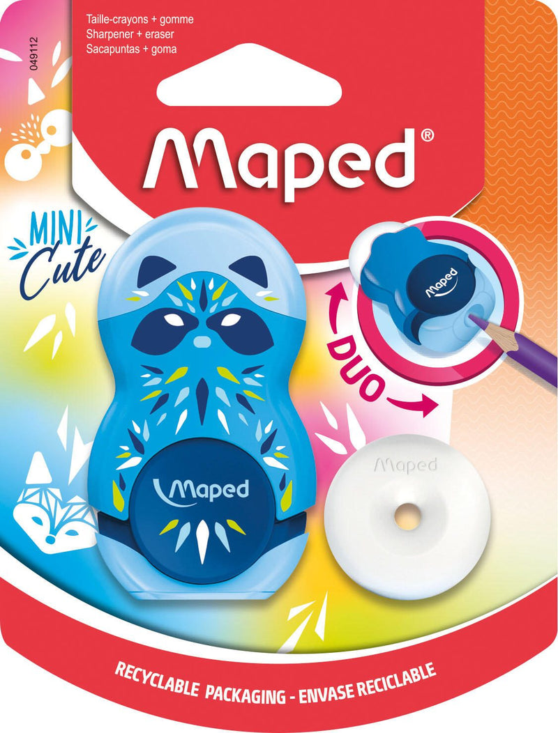 maped Radiergummi blau, pink, grün