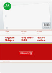 BRUNNEN Ringbucheinlagen DIN A5 blanko