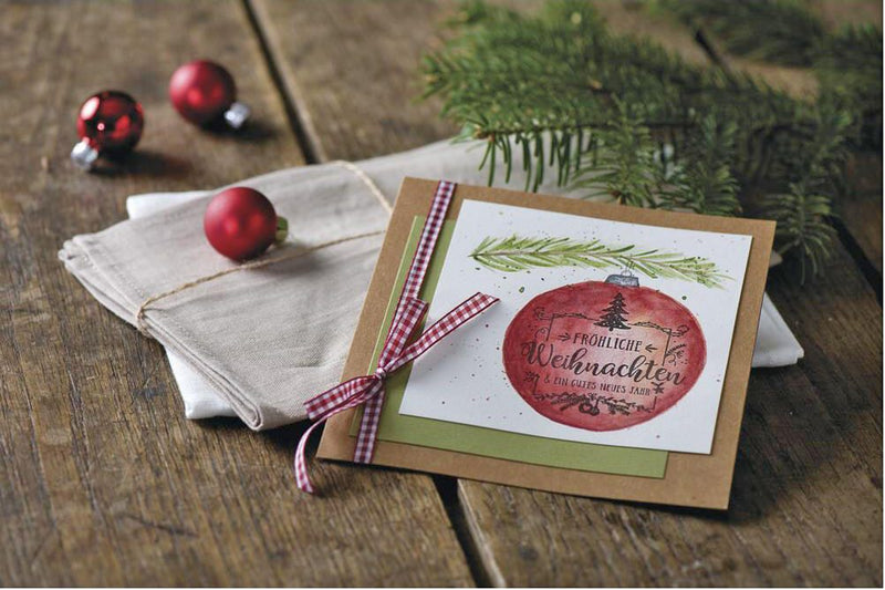 Rayher Motivstempel Frohe Weihnachten