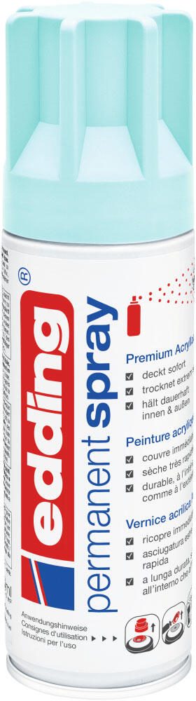 edding Acrylspray Sprühfarbe pastellblau matt