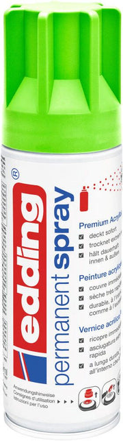 edding Acrylspray Sprühfarbe neongrün matt
