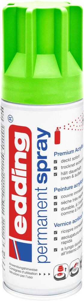 edding Acrylspray Sprühfarbe neongrün matt