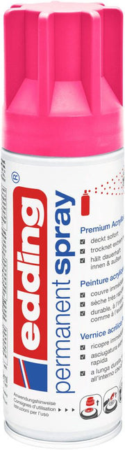 edding Acrylspray Sprühfarbe neonpink matt