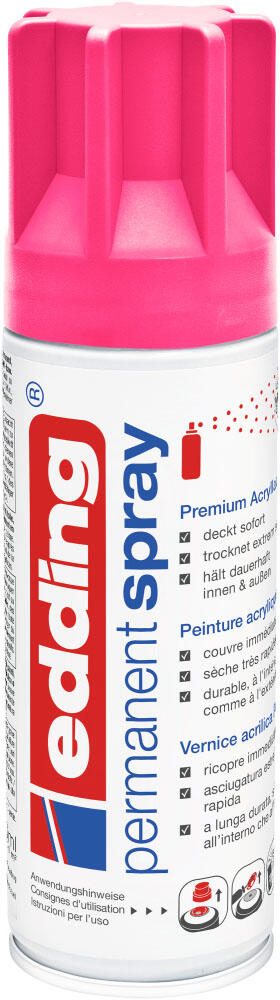 edding Acrylspray Sprühfarbe neonpink matt
