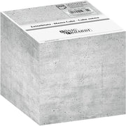 KÖNIG & EBHARDT Notizzettel geleimt 7.5 cm x 7.5 cm grau