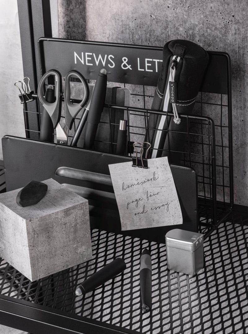 KÖNIG & EBHARDT Notizzettel geleimt 7.5 cm x 7.5 cm grau