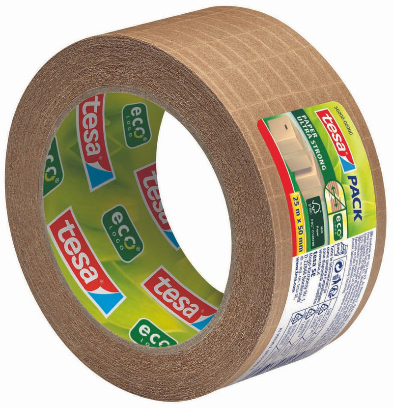 tesa Packband 50 mm x 25 m braun