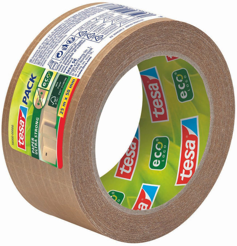 tesa Packband 50 mm x 25 m braun