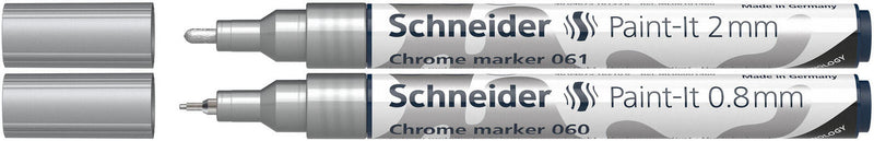 Schneider Paint Lackmarker 0.8 - 2.0 mm Chrom