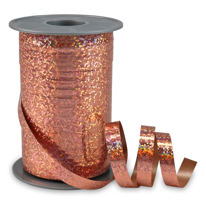 PRÄSENT Geschenkband Holly 10 mm x 200 m rosegold