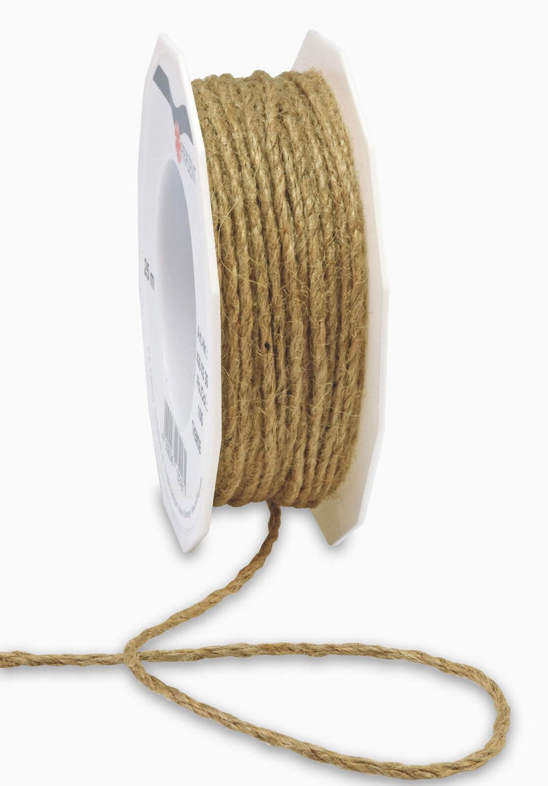 PRÄSENT Kordeln 2 mm x 25 m natur