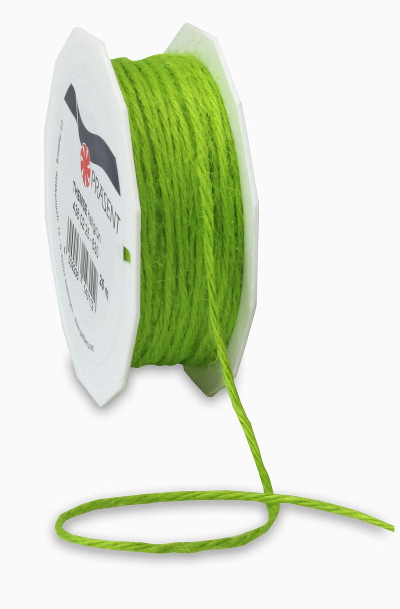 PRÄSENT Kordeln 2 mm x 25 m hellgrün