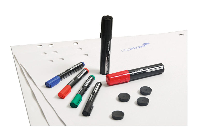 Legamaster Flipchart Zubehör-Set STARTER Kit blanko 65,0 x 98,0 cm, 20 Blatt, 1 Set