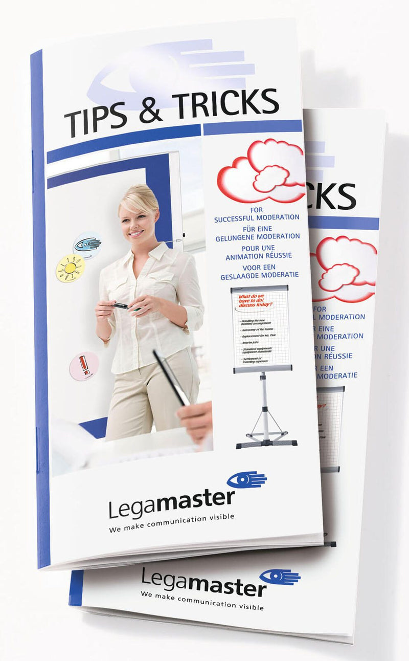 Legamaster Flipchart Zubehör-Set STARTER Kit blanko 65,0 x 98,0 cm, 20 Blatt, 1 Set