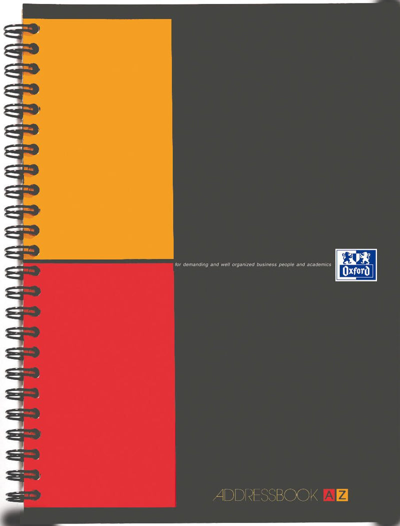 OXFORD Adressbuch anthrazit