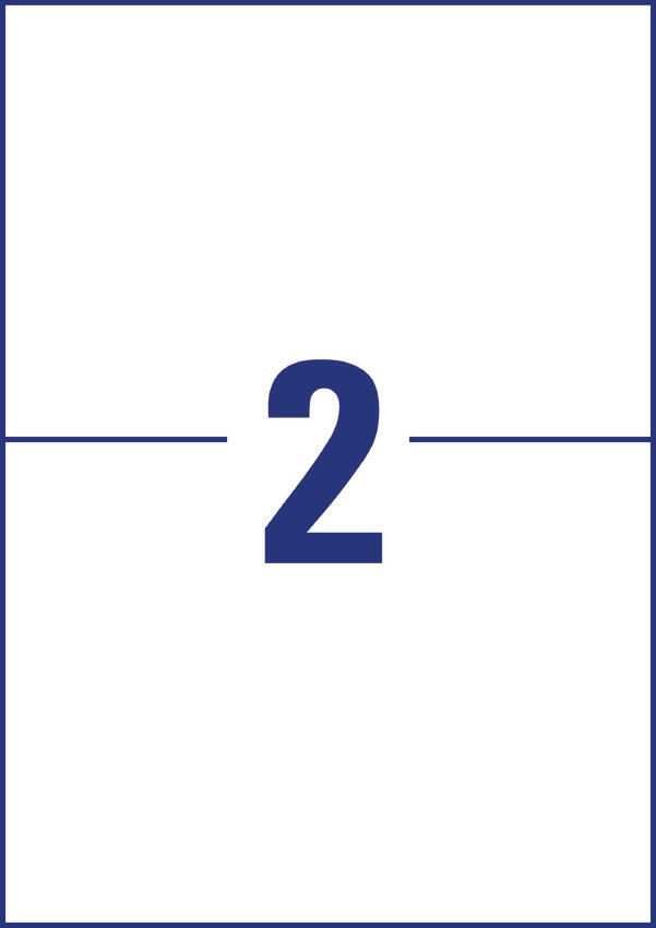 AVERY Zweckform resistente Folienetiketten 210,0 x 148,0 mm