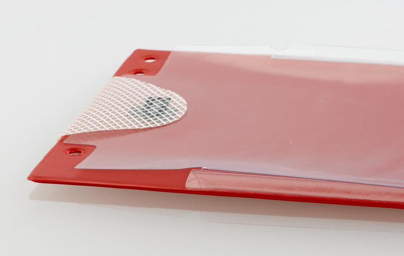 EICHNER Auftragstaschen rot für EICHNER Einstecktafel