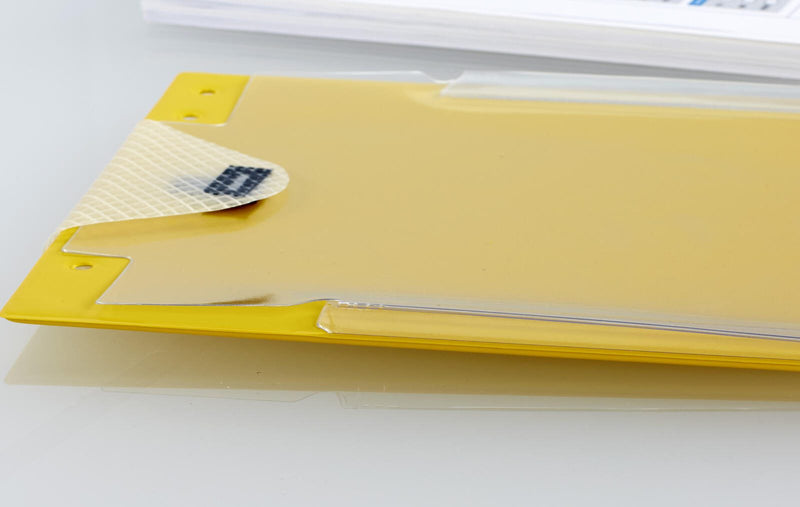EICHNER Auftragstaschen gelb für EICHNER Einstecktafel