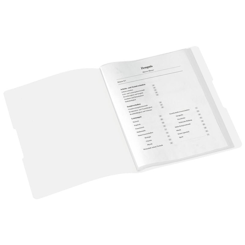 herlitz Zeugnismappe DIN A4 weiß