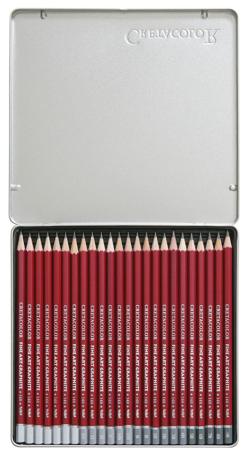 Brevillier's CRETACOLOR Graphitstifte CRETACOLOR CLEOS-Fine 9B-9H