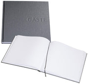 BRUNNEN Gästebuch quadratisch blanko, 200 Seiten