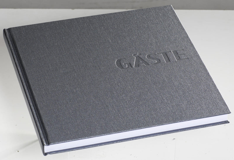 BRUNNEN Gästebuch quadratisch blanko, 200 Seiten