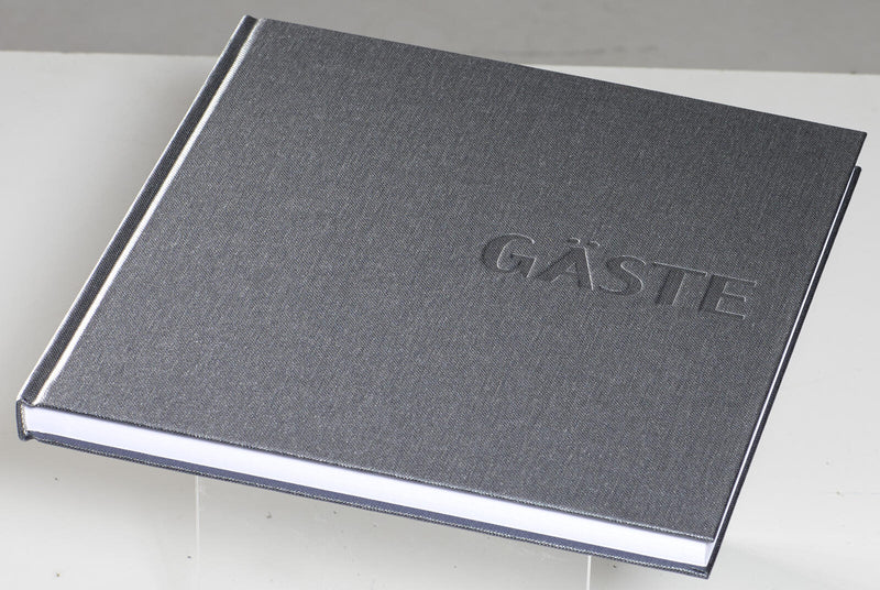 BRUNNEN Gästebuch quadratisch blanko, 200 Seiten