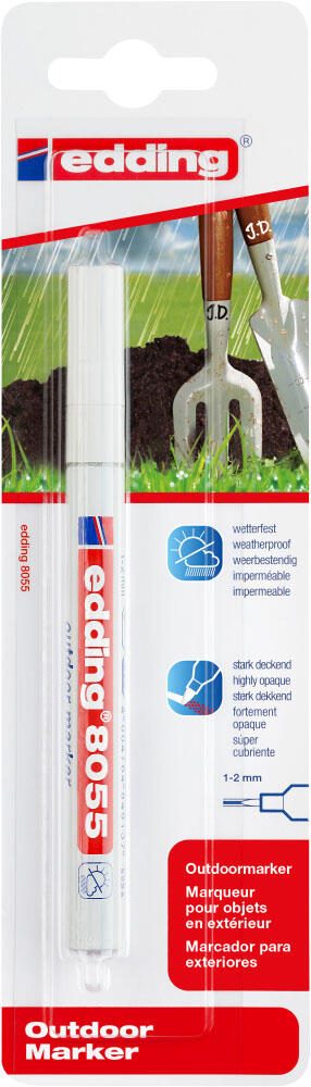 edding 8055 Lackmarker 1.0 - 2.0 mm Weiß