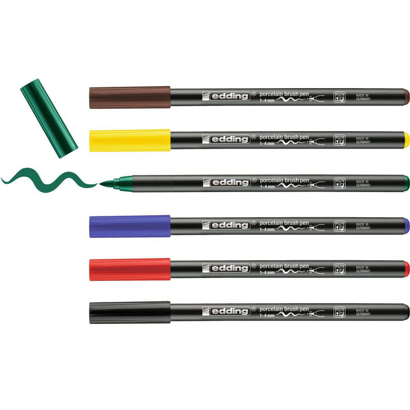 edding Family Porzellanstifte 1.0 - 4.0 mm Mehrfarbig