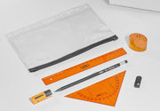 M + R Schreibset Schule neonorange