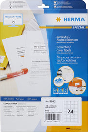 HERMA QR-Code-Etiketten 9642 weiß 40,0 x 40,0 mm