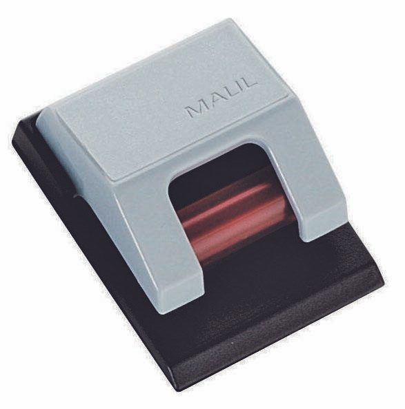 MAUL Rollenclips 3.3 cm selbstklebend, Wandmontage grau