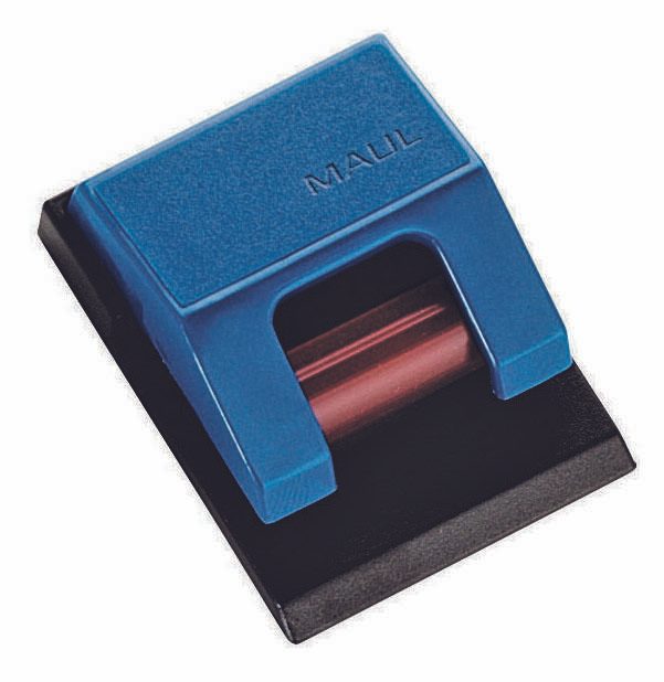 MAUL Rollenclips 3.3 cm selbstklebend, Wandmontage blau