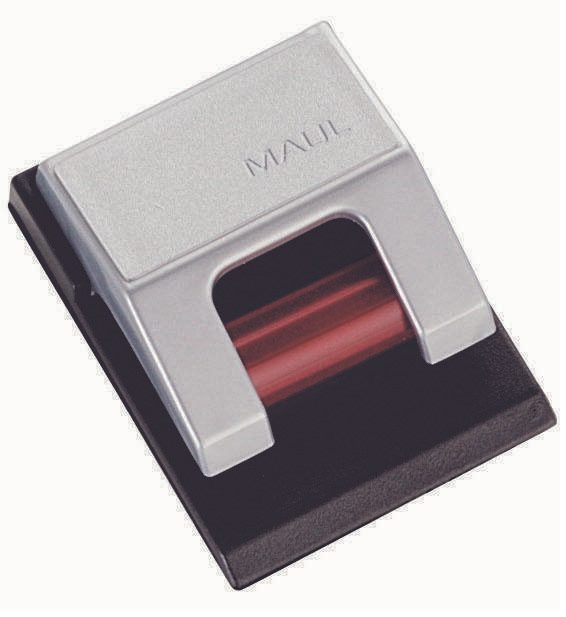 MAUL Rollenclips 3.3 cm selbstklebend, Wandmontage silber