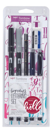Tombow Handlettering-Set Mehrfarbig 0.8 + 3.3 mm