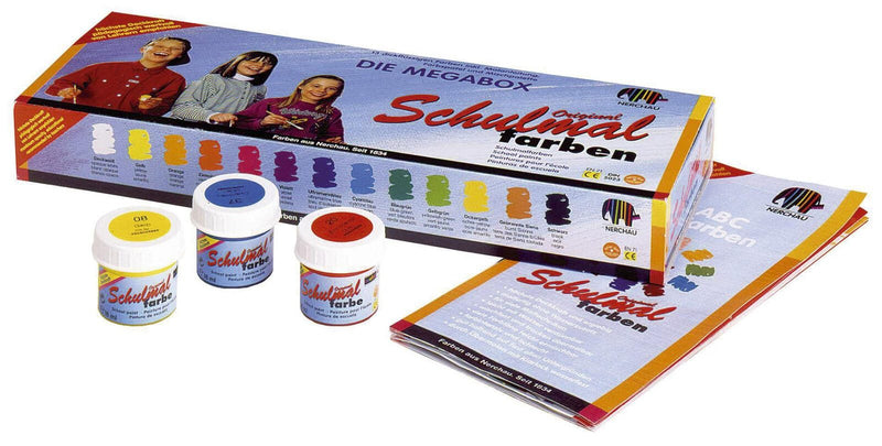 nerchau Schulmalfarbe 13x 18,0 ml
