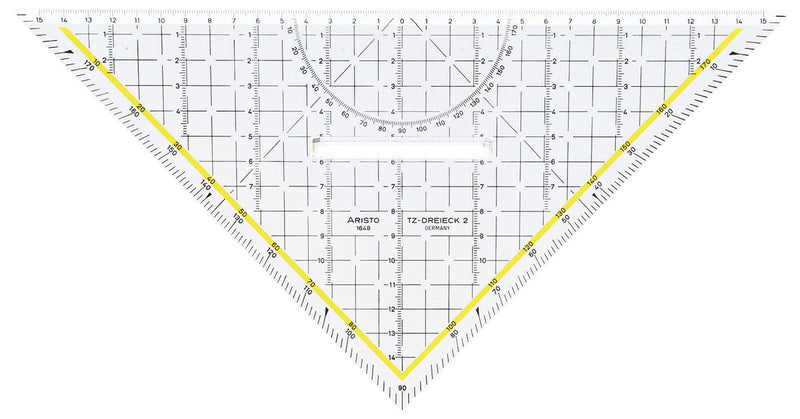 ARISTO Geometrie-Dreieck 32,5 cm