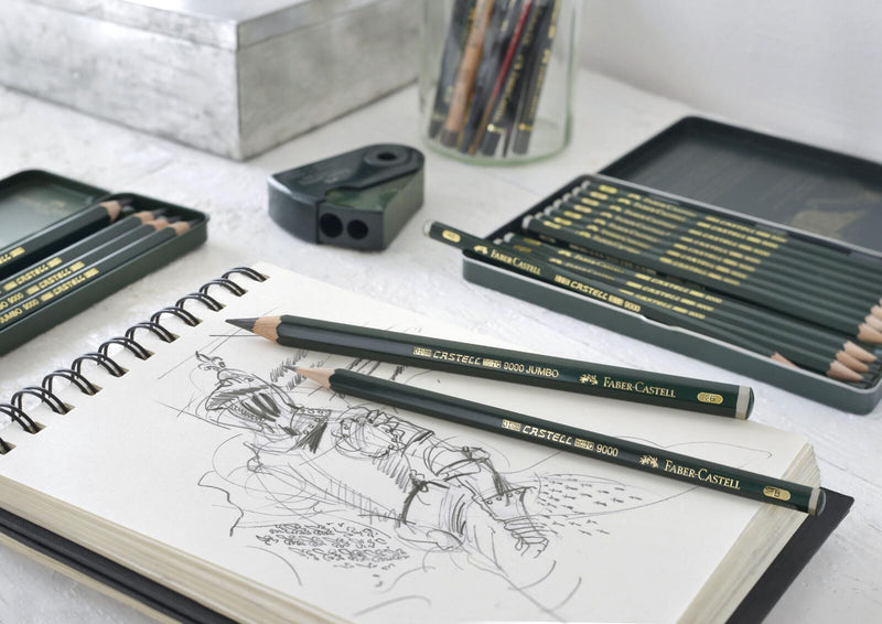 FABER-CASTELL Bleistift-Set 9000 Art Set 8B-2H