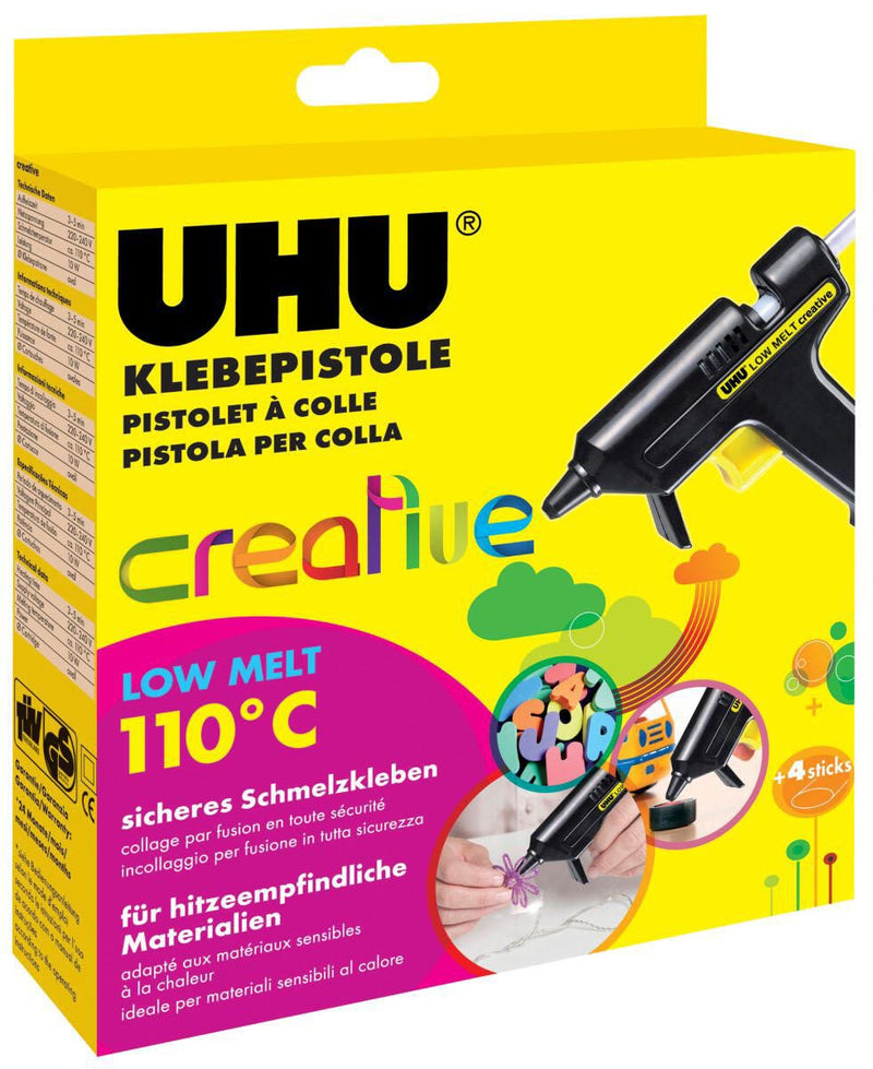 UHU 110 Niedrigtemperatur-Klebepistole schwarz