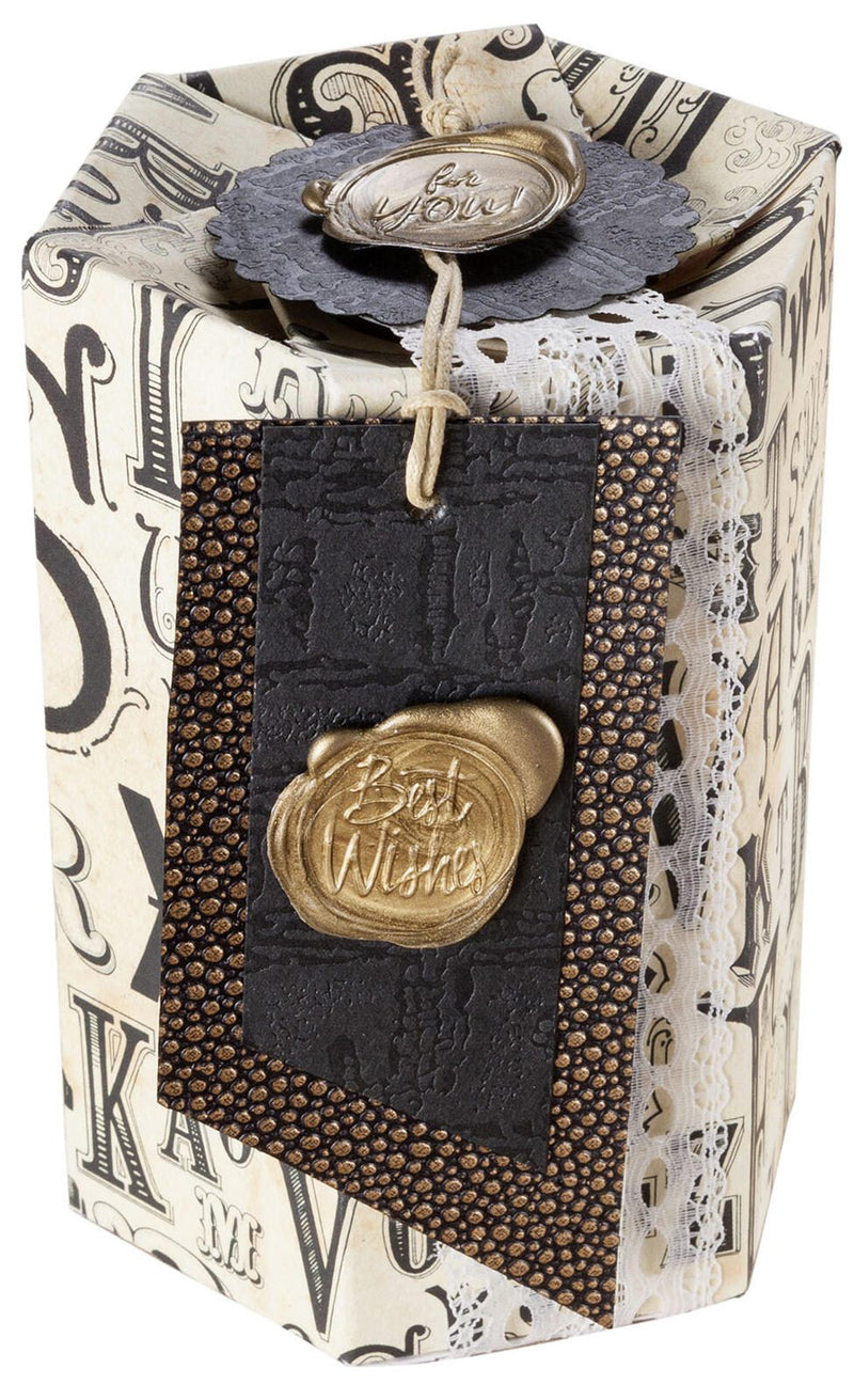 folia Siegel-Set rot, silber, gold