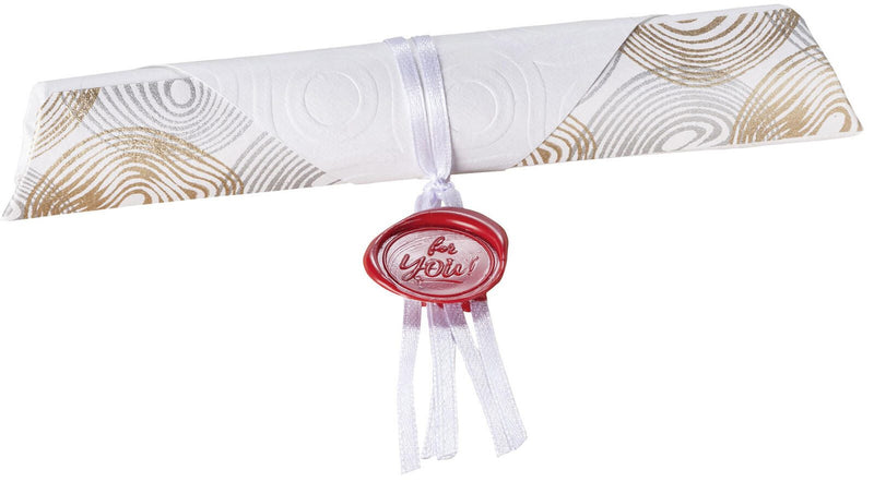 folia Siegel-Set rot, silber, gold