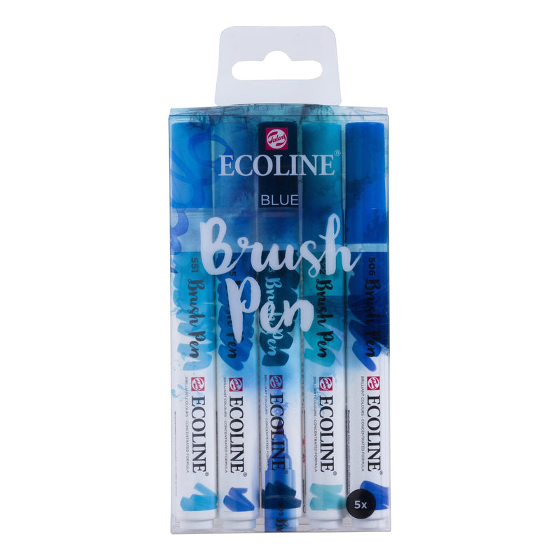 Talens ECOLINE® Brush-Pens Blau 1.0 - 3.0 mm