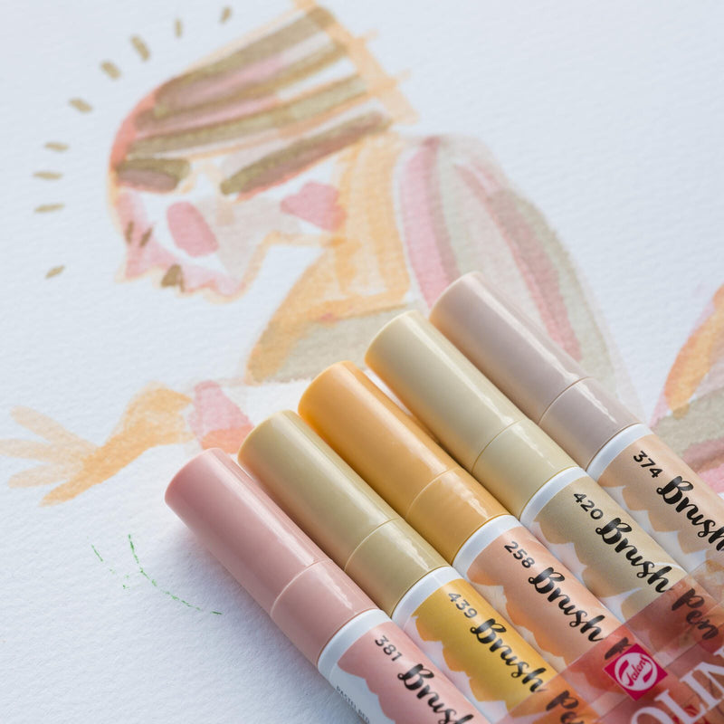 Talens ECOLINE® Brush-Pens Rosa 1.0 - 3.0 mm