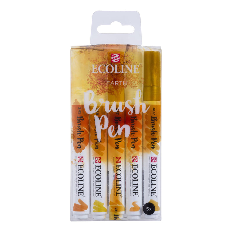 Talens ECOLINE® Brush-Pens Braun 1.0 - 3.0 mm