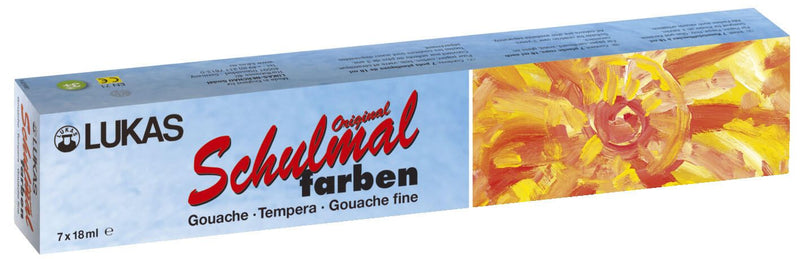 LACUFA Schulmalfarben 7x 18,0 ml