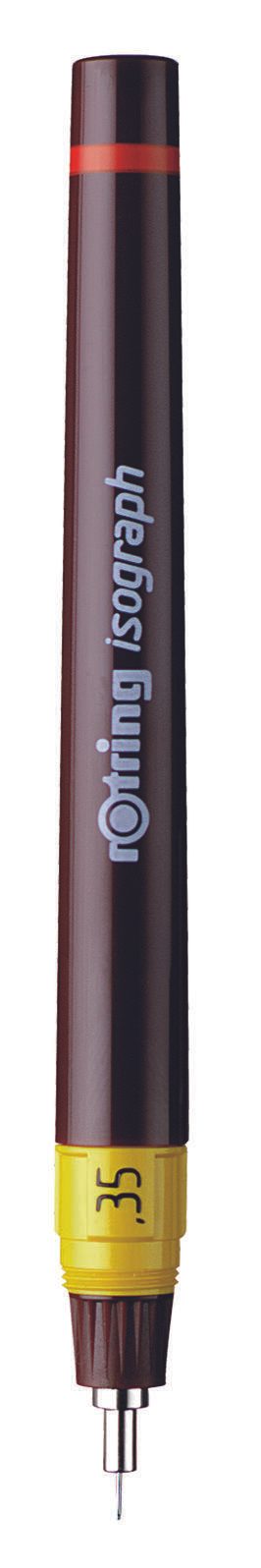 rotring Isograph Tuschefüller 0.35 mm Schwarz