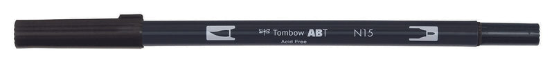 Tombow Brush-Pen Schwarz 0.8 + 3.3 mm