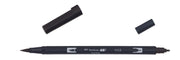 Tombow Brush-Pen Schwarz 0.8 + 3.3 mm
